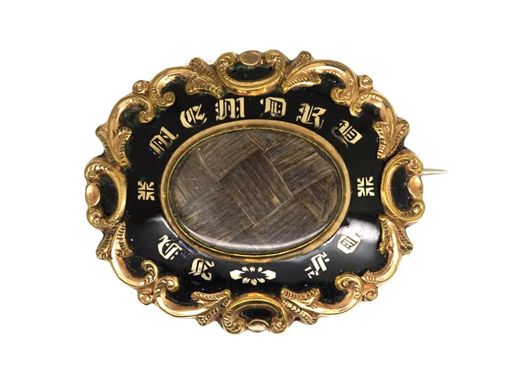vintage mourning jewelry photos