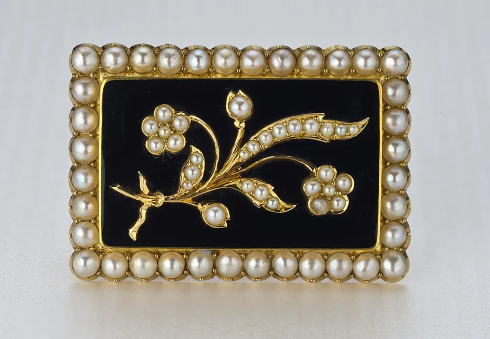 vintage mourning jewelry photos