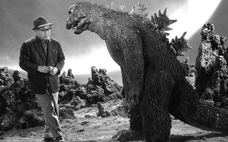 Godzilla behind the scene photos