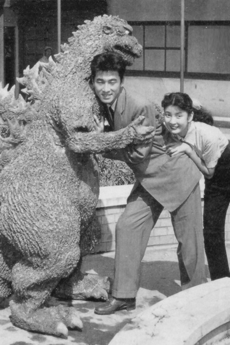 Godzilla behind the scene photos