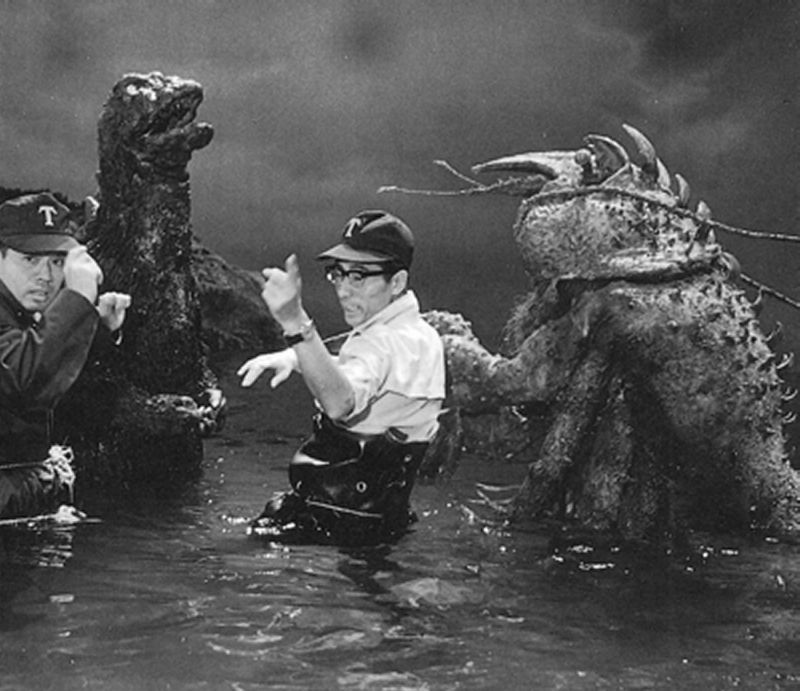 Godzilla behind the scene photos