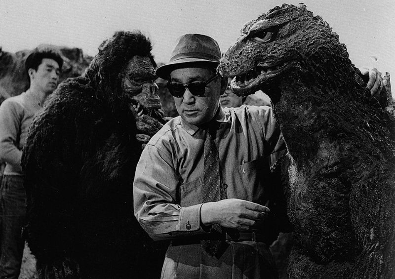 Godzilla behind the scene photos