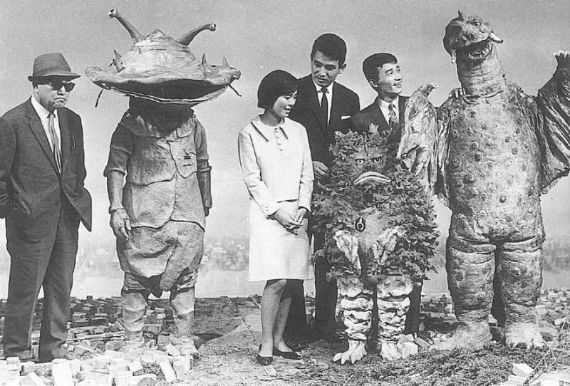Godzilla behind the scene photos