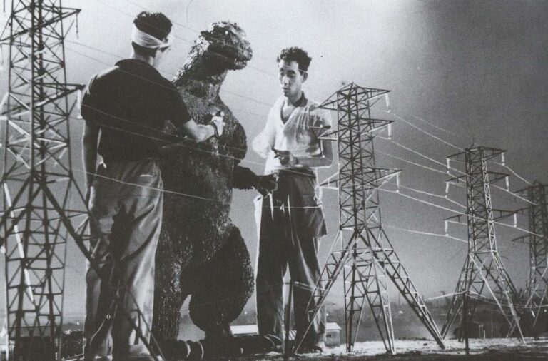 Fascinating Behind the Scenes Photos from the Making of the First Godzilla Movie in 1954