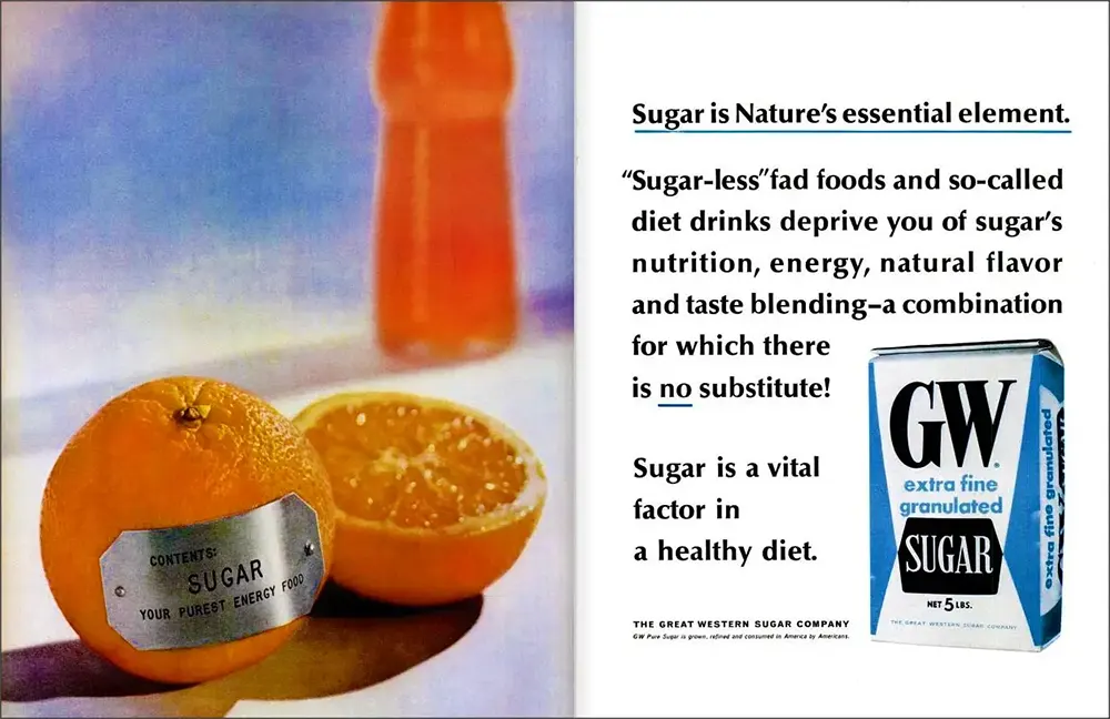 sugar vintage ads