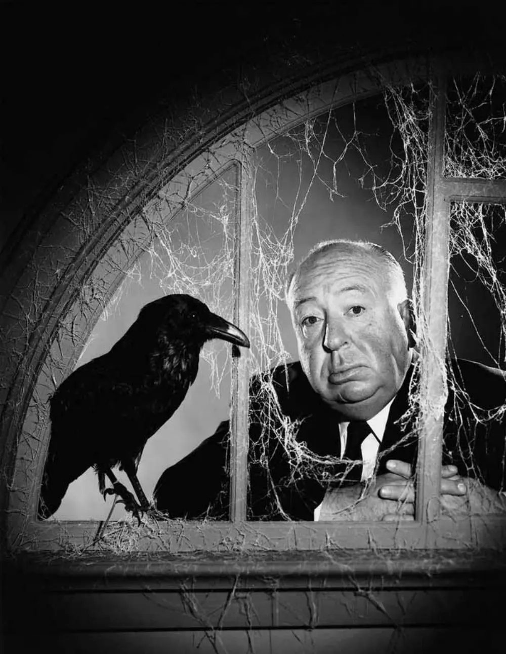 alfred hitchcock behind the scenes photos