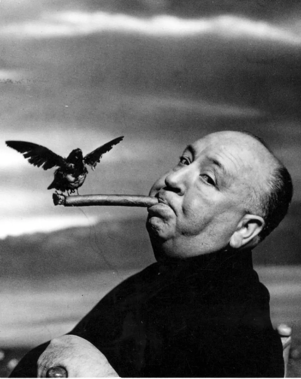 alfred hitchcock behind the scenes photos