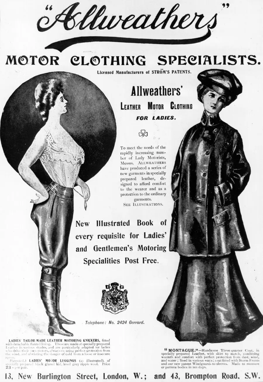 vintage automobilist fashion