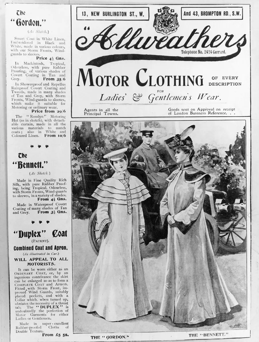 vintage automobilist fashion