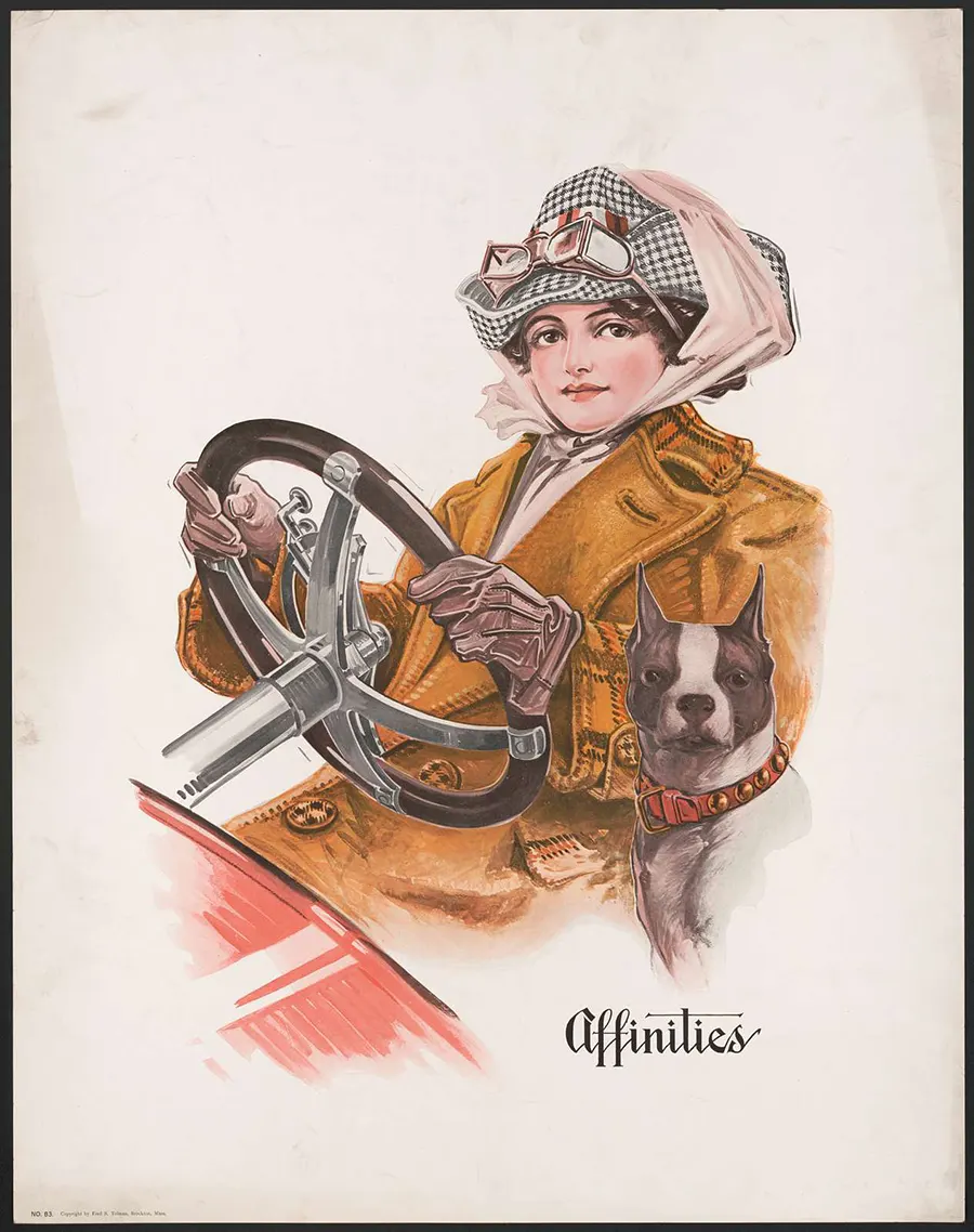 vintage automobilist fashion