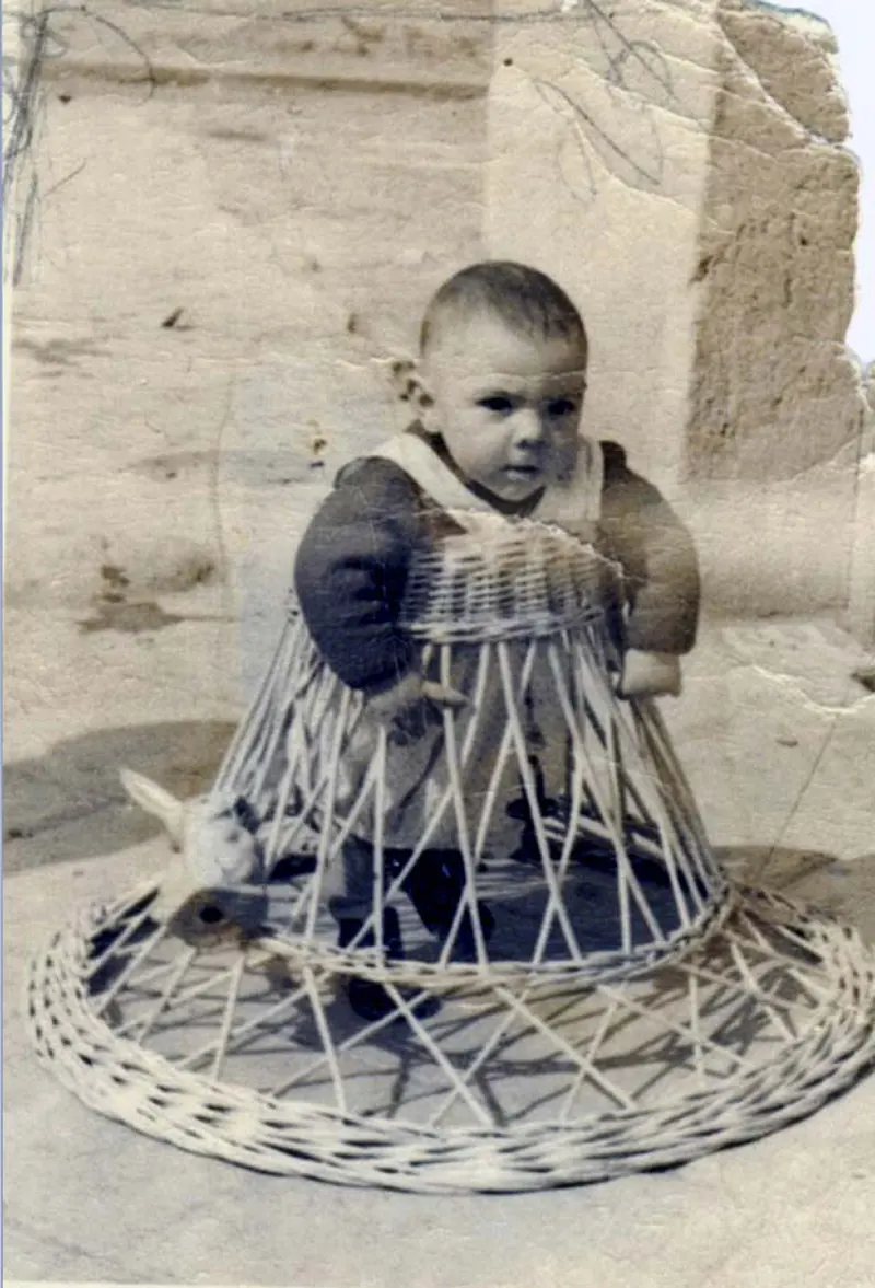 wicker walker vintage photos