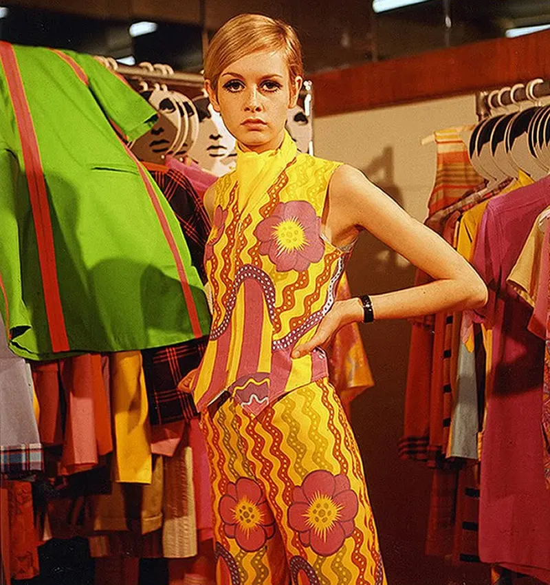 psychedelic fashion vintage photos