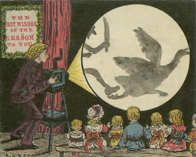 creepy victorian vintage christmas cards