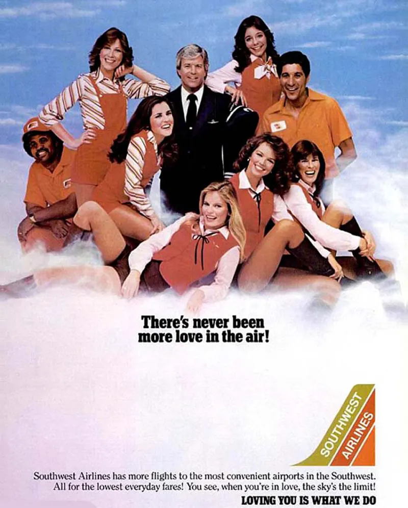 sex sells vintage airline advertising
