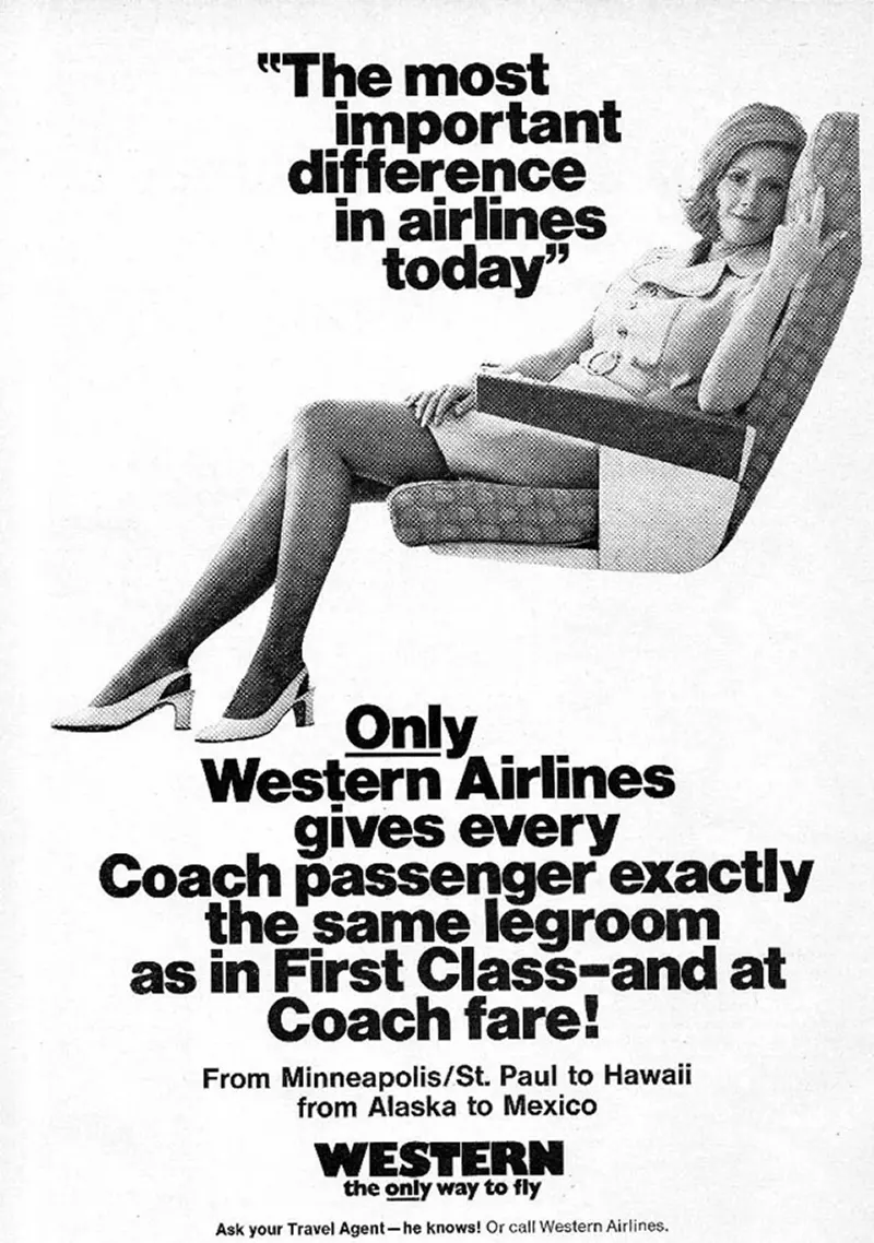 sex sells vintage airline advertising