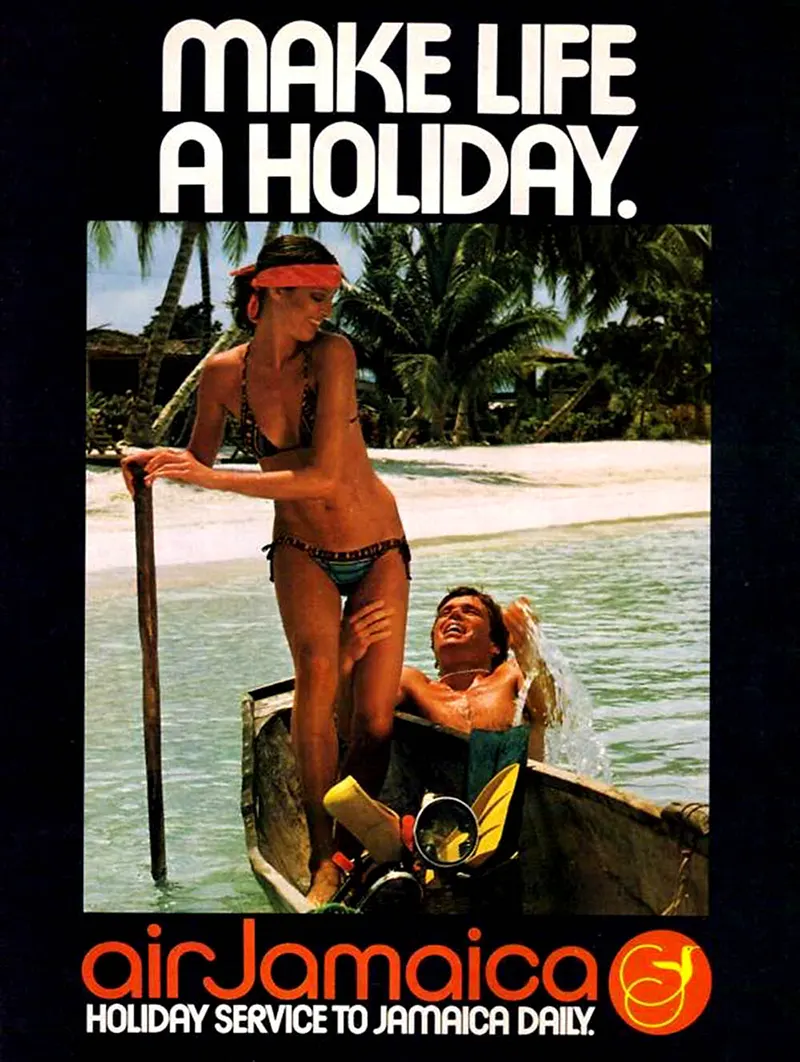 sex sells vintage airline advertising
