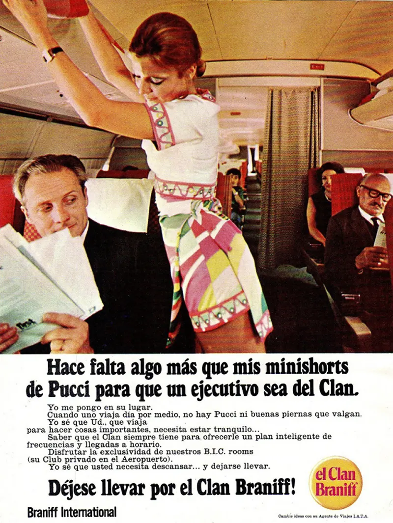 sex sells vintage airline advertising