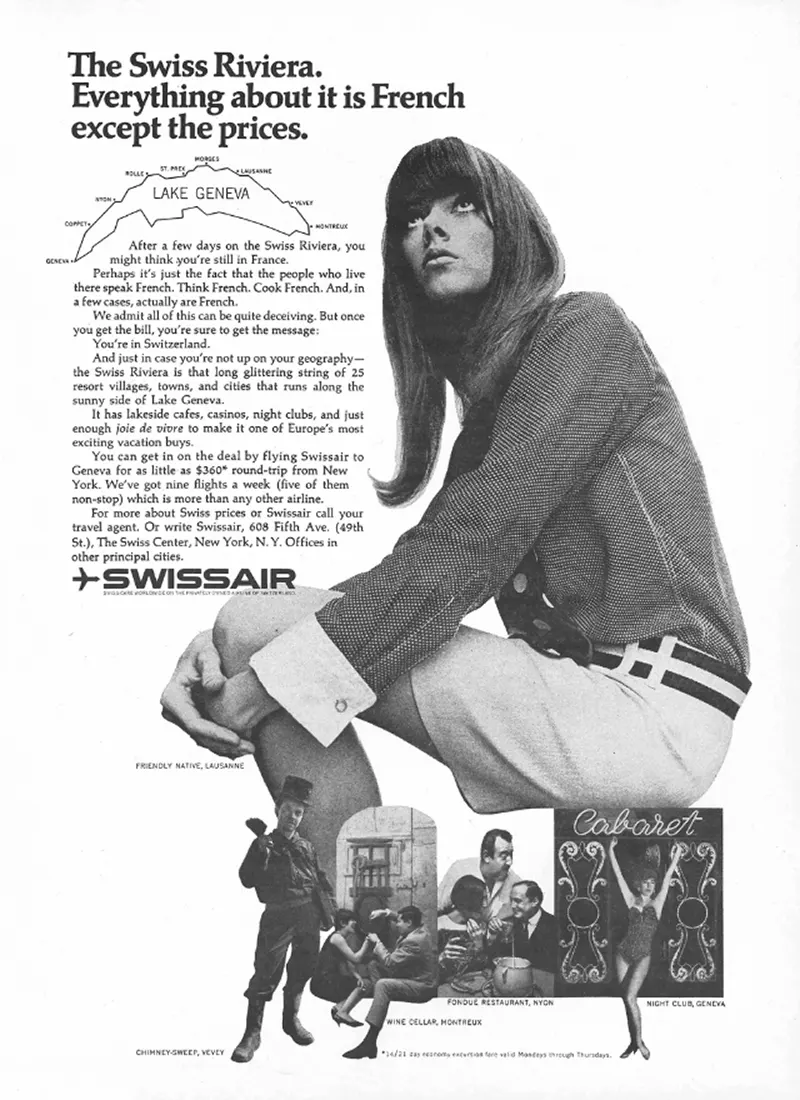 sex sells vintage airline advertising