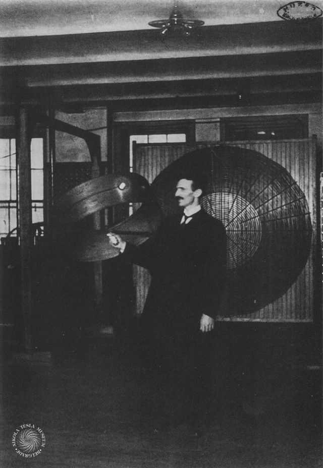 Old photos of Nikola Tesla