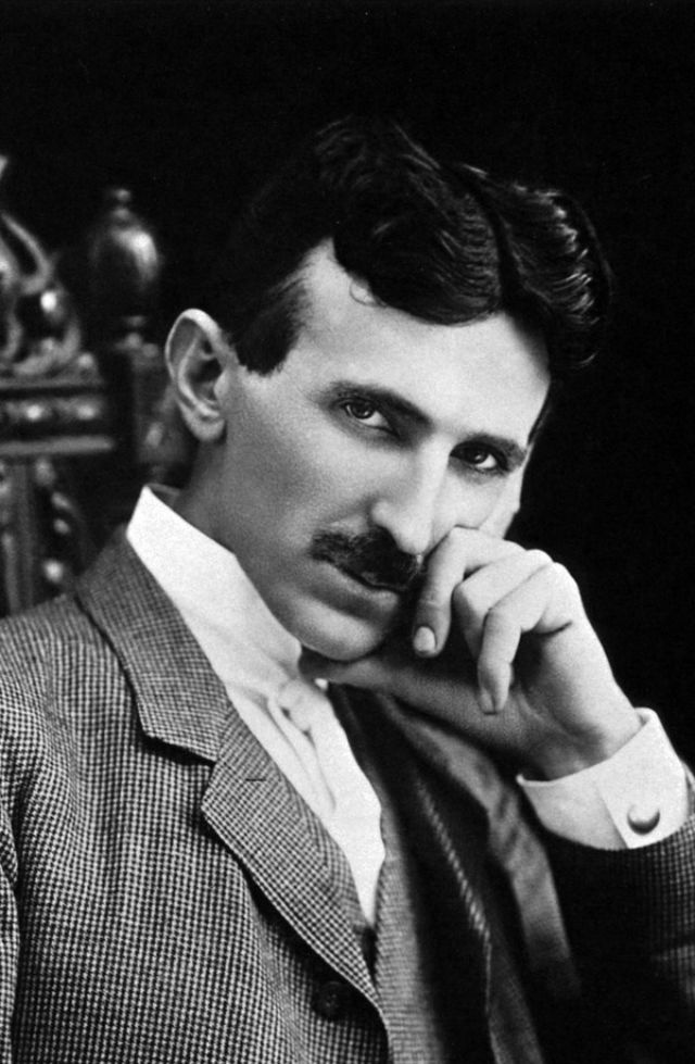 Old photos of Nikola Tesla