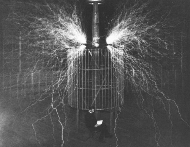 Old photos of Nikola Tesla