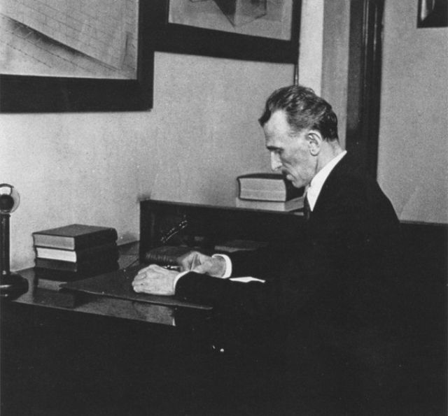 Old photos of Nikola Tesla