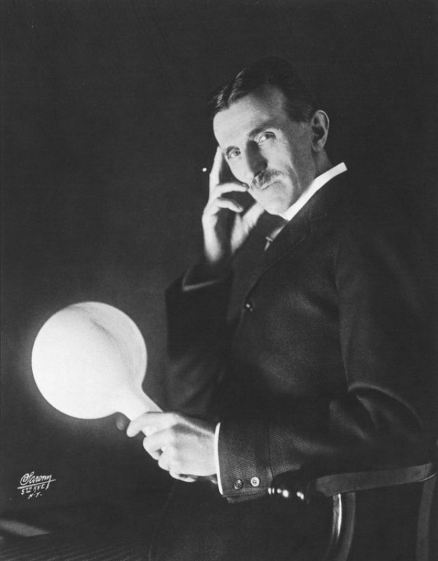 Old photos of Nikola Tesla