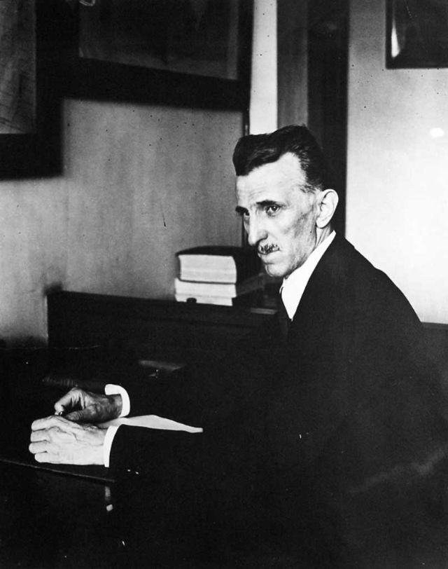 Old photos of Nikola Tesla