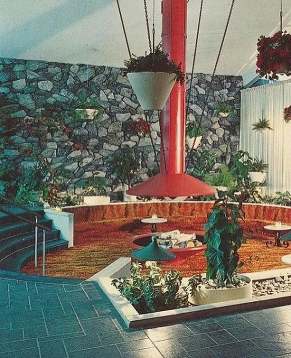conservation pit design vintage photos