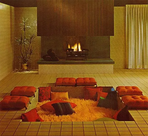 conservation pit design vintage photos
