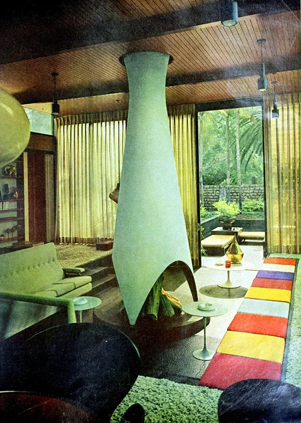 conservation pit design vintage photos