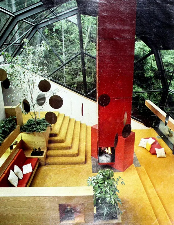 conservation pit design vintage photos