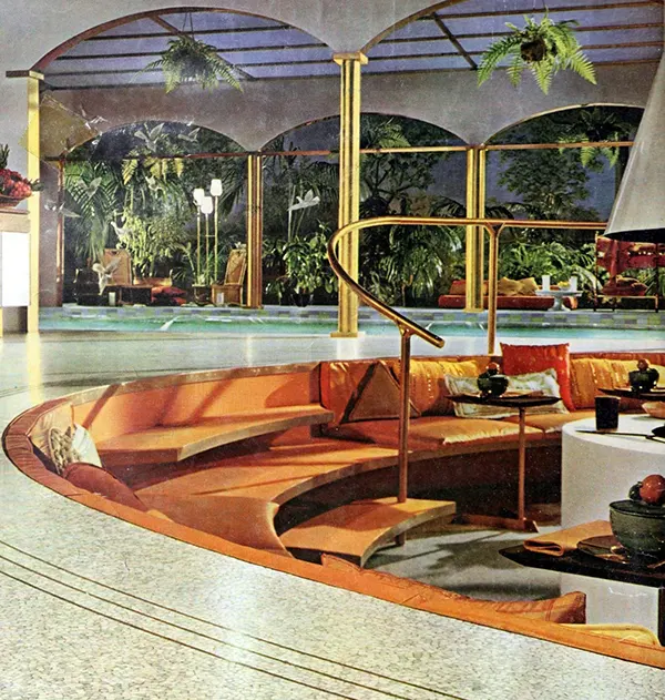 conservation pit design vintage photos