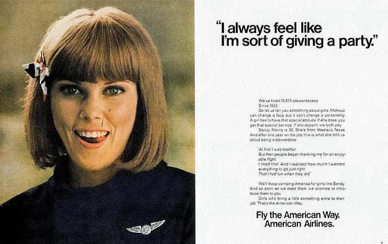 fly me ad campaign photos national airlines