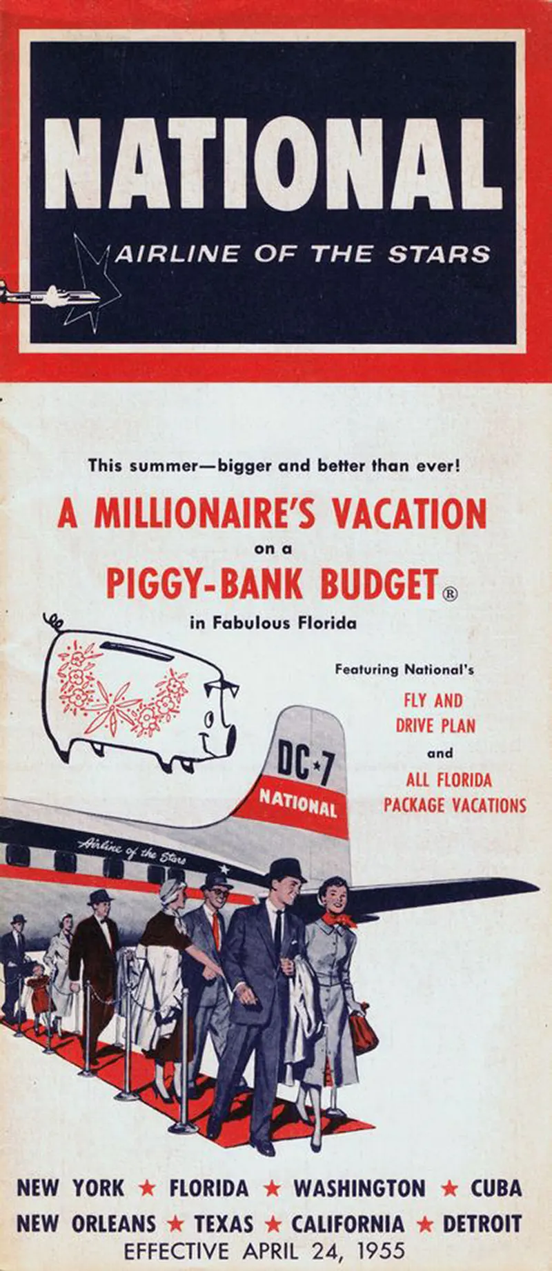 fly me ad campaign photos national airlines