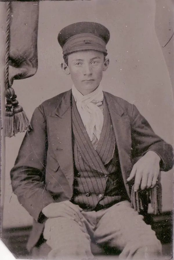 Victorian Young Men Fashion Dress Style