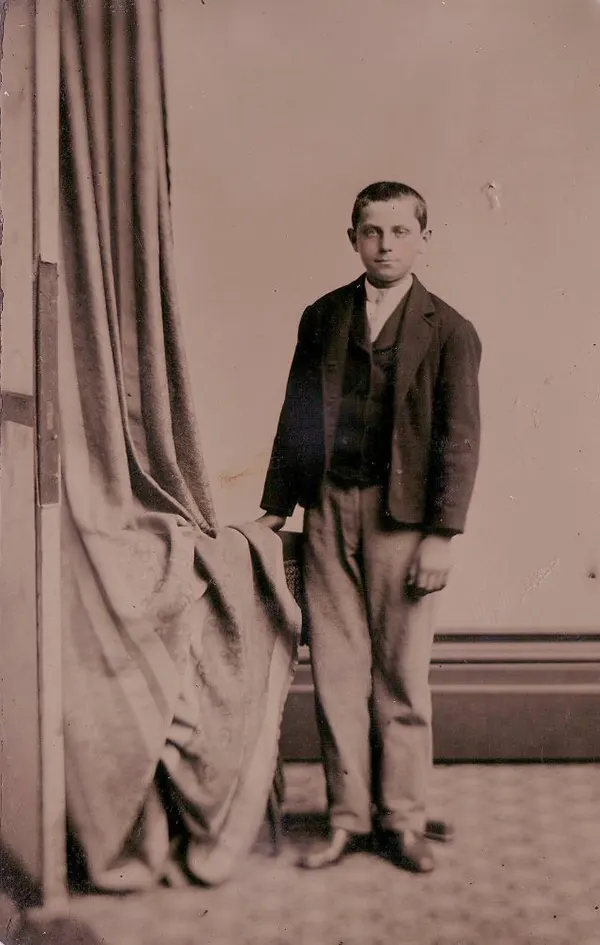 Victorian Young Men Fashion Dress Style