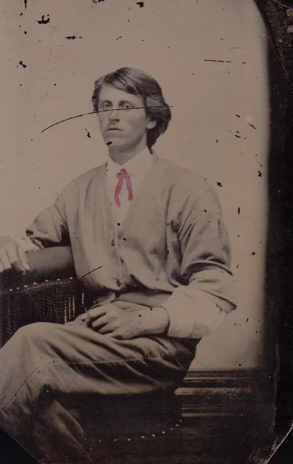 Victorian Young Men Fashion Dress Style