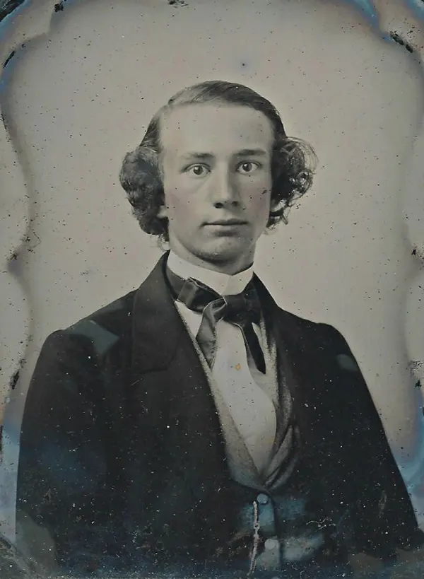 Victorian Young Men Fashion Dress Style