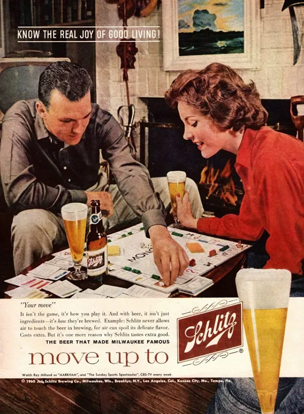 Schlitz vintage ads