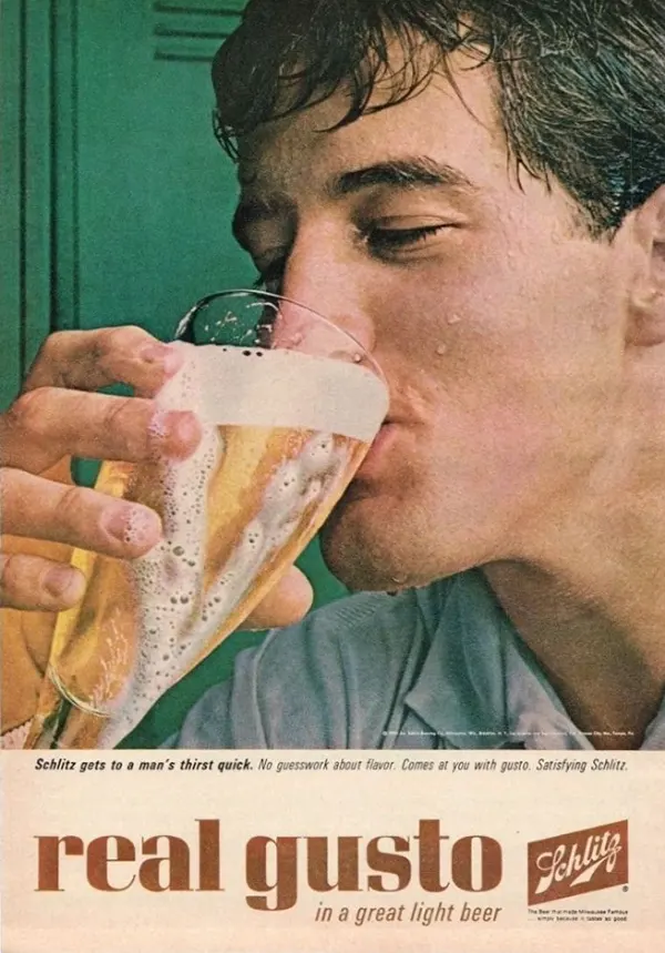Schlitz vintage ads