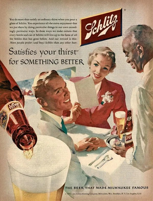 Schlitz vintage ads