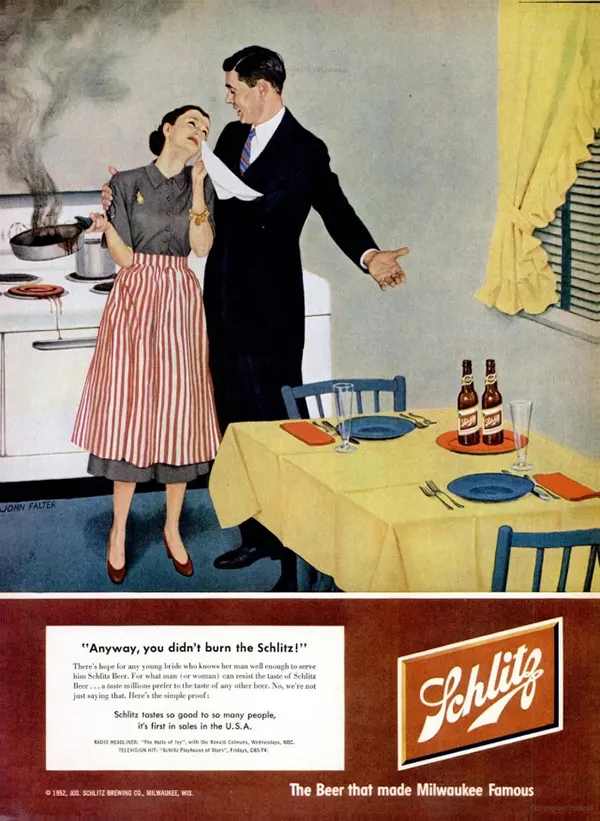 Schlitz vintage ads