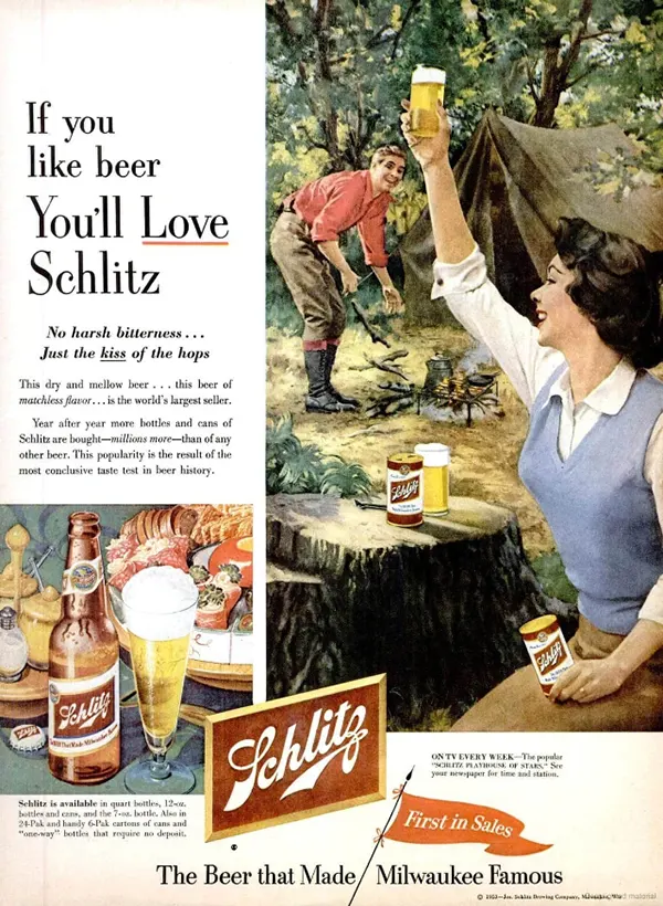 Schlitz vintage ads