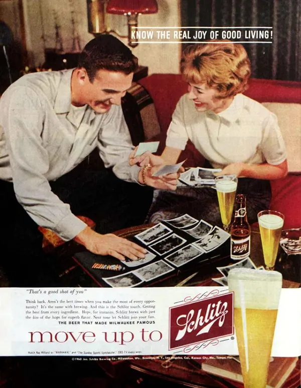 Schlitz vintage ads