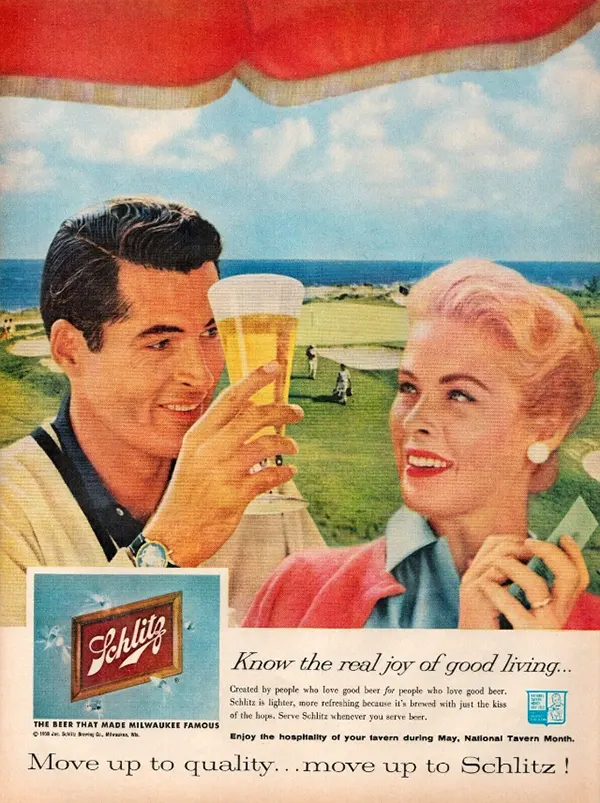 Schlitz vintage ads