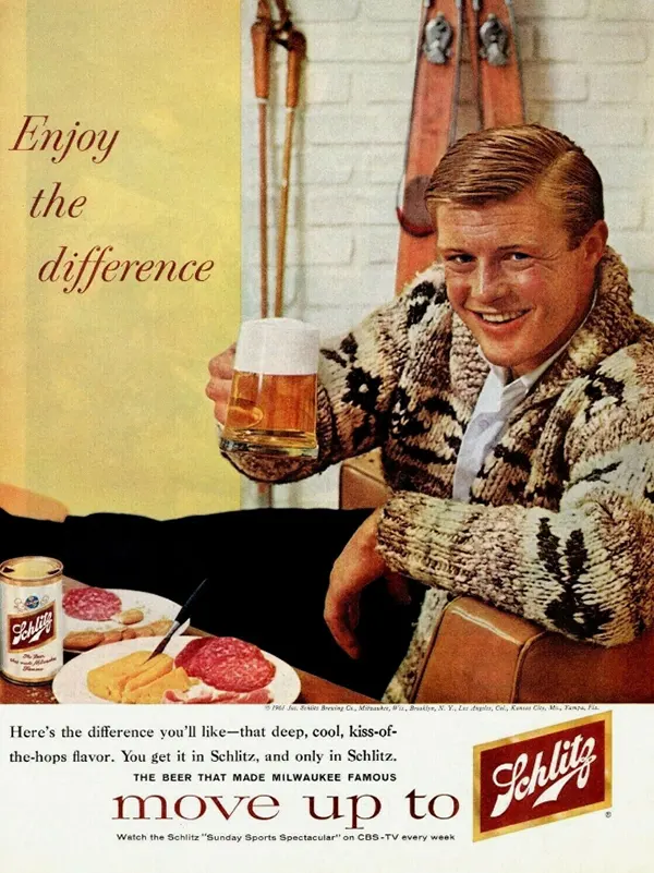 Schlitz vintage ads