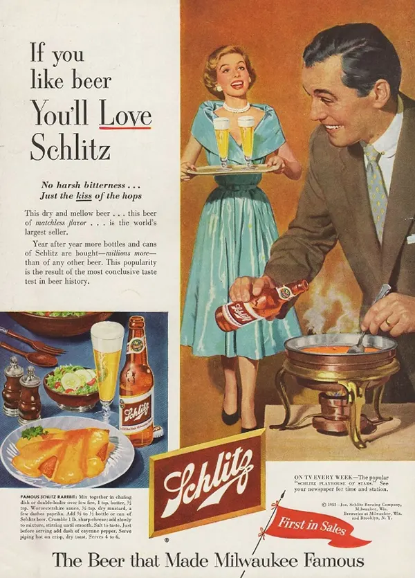 Schlitz vintage ads