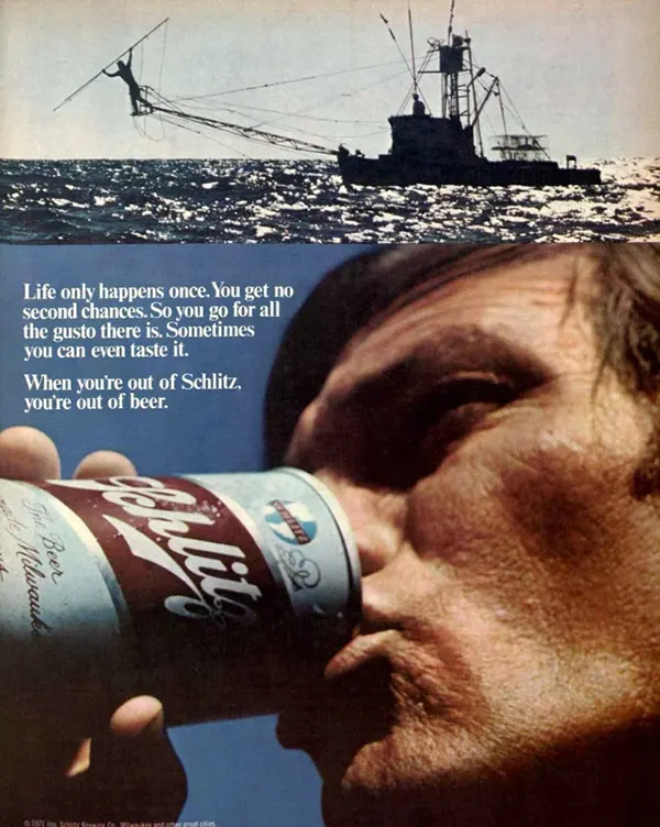 Schlitz vintage ads