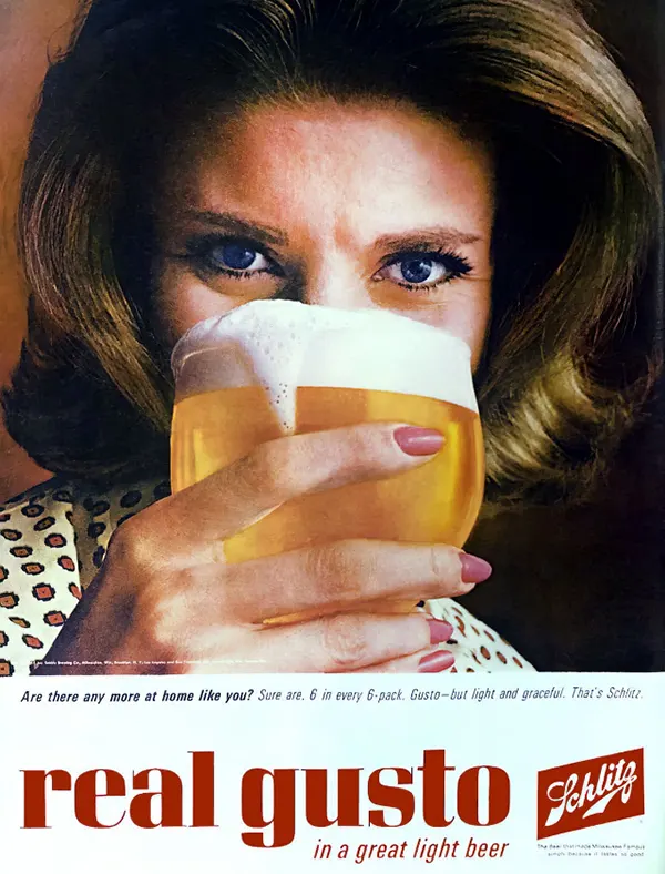 Schlitz vintage ads